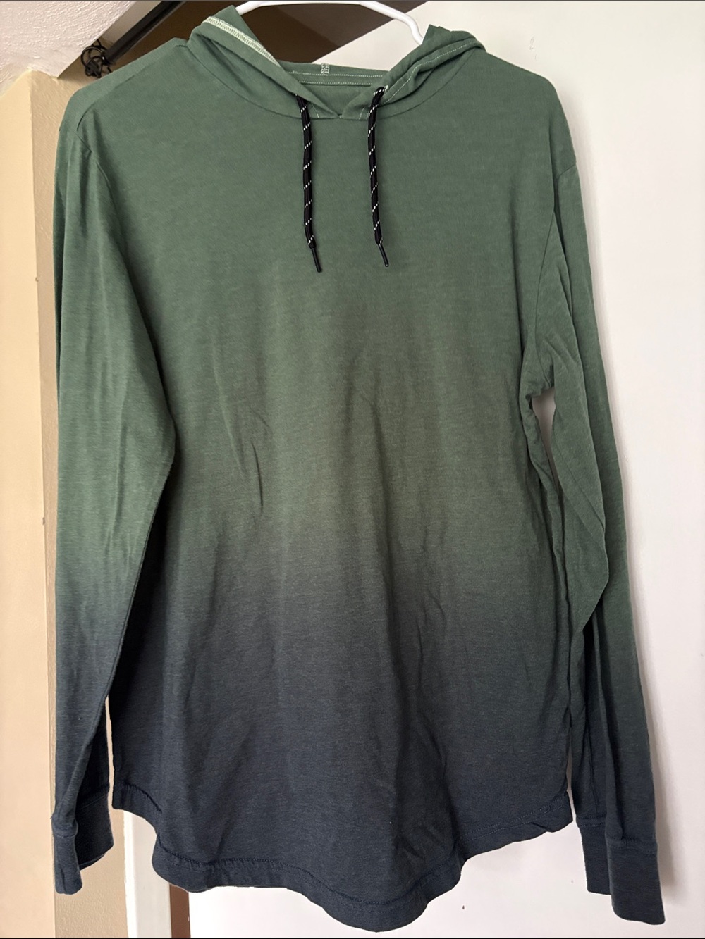 Green Ombre Hooded Sweatshirt